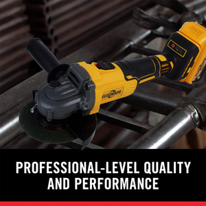 Meuleuse <span class=keywords><strong>d</strong></span>'angle sans fil 4-1/2\" et 5\" - Meuleuse compacte en acier allié robuste avec interrupteur à palette non verrouillable - Product Image 4