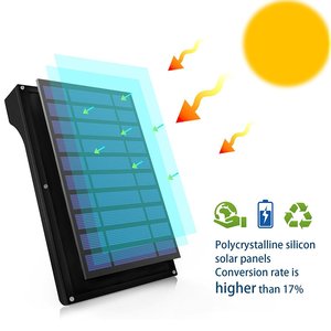 Offre Spéciale 36 led Lumières De Gouttière Solaire Appliques Murales <span class=keywords><strong>Avec</strong></span> le <span class=keywords><strong>Poteau</strong></span> de montage Extérieur De Détecteur De Mouvement - Product Image 5