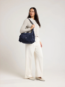 Sac à bandoulière matelassé en nylon personnalisé avec logo, léger et rembourré, pour maman, idéal pour <span class=keywords><strong>poussette</strong></span> - Product Image 5