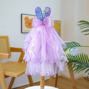 Verschiedene Schleier-Designs <span class=keywords><strong>2026</strong></span> Neue Haustierprodukte Hundebekleidung Zubehör Hunde-Hochzeitsschleier - Product Image 5