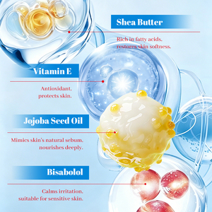 Balsamo Detergente Delicato e Nutriente con Olio di Jojoba e Burro di Karité: Struccante Waterproof, Idratante, Non Stirante la Pelle - Product Image 4