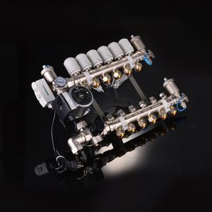 Système de chauffage par le sol moderne avec cartouche thermostatique pour collecteur de pompe à chaleur - Product Image 2