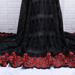 Dentelle <span class=keywords><strong>suisse</strong></span> en voile de coton blanc pur en <span class=keywords><strong>Suisse</strong></span> avec pierres, tissu de dentelle sèche africaine de haute qualité au Nigeria pour vêtements 1760 - Product Image 3