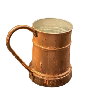 Juego de tazas de cobre personalizadas de dos tazas de cobre de metal con acabado brillante hecho a mano Bar y Club Home Kitchen and Restaurants Use - Product Image 4