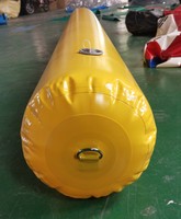 Tubo de guardabarros largo inflable con forma curva de diseño personalizado para yate o barco/tubos inflables de muchos tamaños y muchas formas a la venta