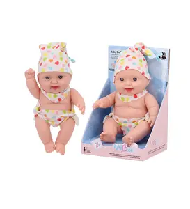 Nouvel article wowtopfun jouets 8 pouces bébé poupées tout le corps solide silicone vinyle reborn bébé poupée mignonne poupée