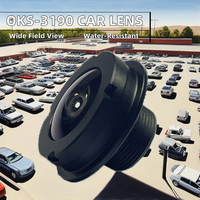Lente de Cámara para Auto con Zoom, Montura E, 3MP, Gran Angular de 155 Grados, Resistente al Agua, 6G, Totalmente de Vidrio, F2.0, para Uso en Vehículos, 1/3