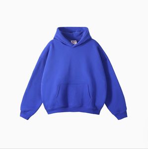 Streetlux High Street Quality Sweat à capuche à épaules dénudées sans fil en coton lourd sans fil Sweat à capuche pour homme Style simple - Product Image 4