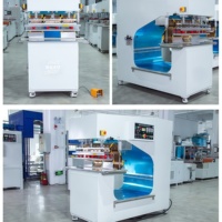 Machine de soudage haute fréquence pour bâches en toile de PVC/PU enduite, couvertures de camion, auvents, bâches, bannières – Soudeuse HF/RF