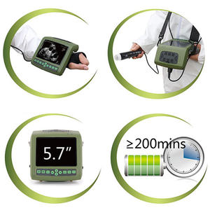 Scanner vétérinaire d'ultrason de poignet portatif animal de fabricant de la Chine pour la clinique d'hôpital pour animaux de compagnie - Product Image 4