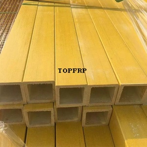 Tube carré en fibre de verre isolé, profilé extrudé en FRP - Product Image 2