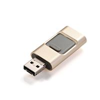 Jaster-clé USB OTG 3 en 1, support à mémoire de 16gb 32gb, lecteur flash de haute qualité pour iPhone et téléphone Android