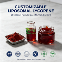 ZEAL Lycopène Liposomal Nanoliposome en Poudre Gel Liquide 1%-10% Haute Encapsulation Optimiseur Nutritionnel Complément Alimentaire Cosmétique