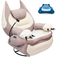 Fauteuil électrique inclinable intelligent avec réglages ajustables, support pour téléphone et accoudoir anti-griffures pour chat