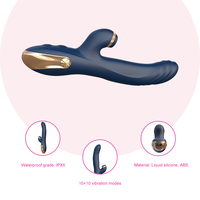 Vente en gros OEM PleasureHub Vibrateur Lapin 4-en-1 télescopique à aspiration et chauffant, contrôlé par application IA, pour femmes