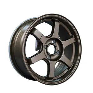 15-inch 4X100 5 spoke wheels are available in three colors for Ford Volkswagen Toyota aluminum alloy wheels