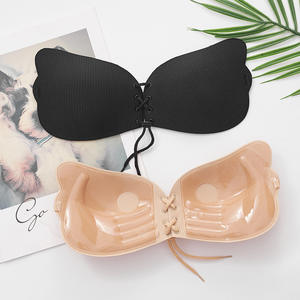 Femmes Sexy Sous-Vêtements Aile Forme Adhésif Silicone <span class=keywords><strong>Invisible</strong></span> Frontless <span class=keywords><strong>Soutien</strong></span>-<span class=keywords><strong>Gorge</strong></span> Push up Bras Collant Bandage Dos Nu <span class=keywords><strong>Soutien</strong></span>-<span class=keywords><strong>Gorge</strong></span> - Product Image 1