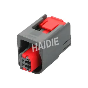 Haidie-conector de arnés de cables para automóvil, Conector de cableado eléctrico PBT hembra de 2 pines, 1438426-3