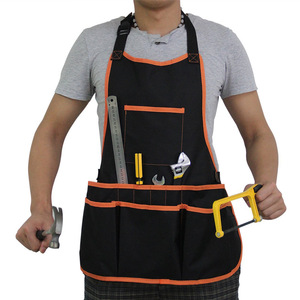Haute qualité personnalisé jardinage fleuriste travail robe tablier Restaurant cuisine café Salon tablier avec poches à outils - Product Image 5