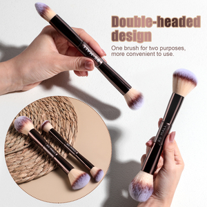 Juego <span class=keywords><strong>de</strong></span> <span class=keywords><strong>Brochas</strong></span> <span class=keywords><strong>de</strong></span> Maquillaje Multifuncionales <span class=keywords><strong>de</strong></span> Doble Punta, <span class=keywords><strong>Brochas</strong></span> <span class=keywords><strong>de</strong></span> Maquillaje Veganas Personalizadas con Logotipo, Juego <span class=keywords><strong>de</strong></span> <span class=keywords><strong>Brochas</strong></span> <span class=keywords><strong>de</strong></span> Maquillaje <span class=keywords><strong>de</strong></span> Viaje al por Mayor - Product Image 2