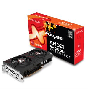 New for Sapphire Rx 9060Xt <strong>16Gb</strong>/8Gb GDDR6 Fan Pulse Workstation PCI Express 4.0 16X Graphics Card - Product Image 2