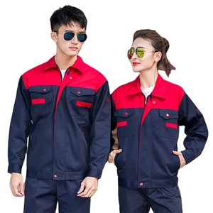 Ropa DE TRABAJO personalizada de estilo popular para hombres, serie Popular, poliéster puro, Unisex, uniforme de construcción de fábrica para exteriores, ropa de trabajo - Product Image 1