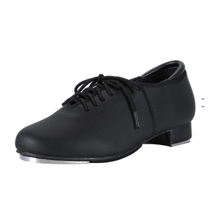 Chaussures de danse à lacets en cuir PU pour femmes et hommes - Product Image 2