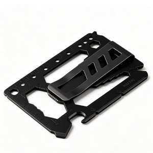 Premium Custom Bottle Opener Card - ISO9001, <b>Titanium</b>/Stainless Steel Multi Tool for Promotional Gifts - Product Image 1