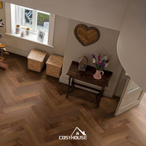 Plancher en bois d'ingénierie en chevrons de Chine, plancher en <span class=keywords><strong>parquet</strong></span> en chêne naturel multicouche <span class=keywords><strong>pour</strong></span> les projets résidentiels et hôteliers - Product Image 1
