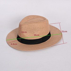 <span class=keywords><strong>2025</strong></span> phong cách mới Unisex sunhat bán buôn dệt rơm Panama <span class=keywords><strong>Hat</strong></span> với ban nhạc màu đen cho du lịch ngoài trời hoạt động cho nam giới phụ nữ - Product Image 3