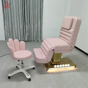 Adjustable Hydraulic Luxury Portable Chair Tables De Electric Salon Cosmetic Curved Facial Spa Beauty Bed Lash Massage Table