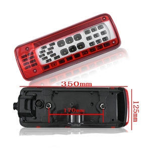 ชุดไฟท้ายรถบรรทุกสำหรับรถวอลโว่12V24V ไฟเลี้ยว CIMC ไฟท้ายรถบรรทุกแบบเดี่ยว - Product Image 2