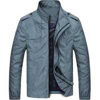 Blouson d'été décontracté pour homme, nouveau modèle transfrontalier, élégant, en fibre d'acétate, écologique, respirant, avec fermeture éclair