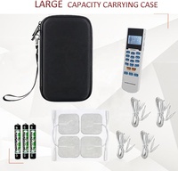 Étui rigide personnalisé en EVA pour outils de voyage pour YK15AB EMS TENS Unité Stimulateur musculaire Masseur d'impulsions Sac pour accessoires électroniques