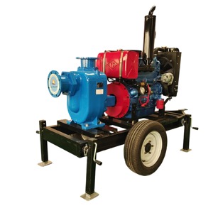 ปั๊มน้ำเครื่องยนต์ดีเซล75HP 10HP ชลประทานการเกษตรปั๊มน้ำแบบ priming ด้วยตนเอง - Product Image 2