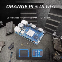 HT Orange Pi 5 Ultra RK3588 Octa Core 64 Bit SBC LPDDR5 WiFi 6E BT5.3 2.5G LAN M.2 PCIe SSD Slot 6TOPS NPU Komputer Papan Tunggal