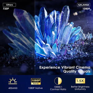 Salange Meilleure vente P92max Original Net-flix Projecteur Portable Mini 4K Android 13 Projecteurs Smart Home Cinema - Product Image 6