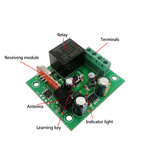 DC 12V-36V 433Mhz inalámbrico de <span class=keywords><strong>RF</strong></span> interruptor de Control remoto 1CH 30A de receptor - Product Image 6
