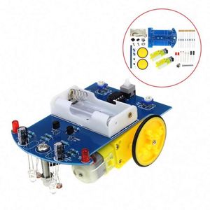 <span class=keywords><strong>Kit</strong></span> de coche <span class=keywords><strong>robot</strong></span> de seguimiento de línea para educación STEM | DIY Smart Line Tracer Car, compatible con <span class=keywords><strong>Arduino</strong></span> para principiantes - Product Image 3