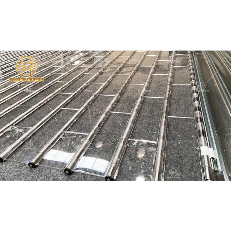 Commercial Aluminum Perspective Polycarbonate PVC Folding