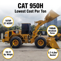 2023 Modell CAT 950H Gebrauchte Lader zum Verkauf, Gebrauchter Caterpillar Radlader 950H Gute Leistung 1 Jahr Garantie