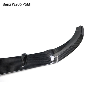 Pour Classe C W205 4 portes, lèvre avant en fibre de carbone 2015-2021 - Product Image 6