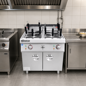 Cuocipasta Elettrico Commerciale 18KW 380V in Acciaio Inox con Mobile per Ristoranti - Product Image 1