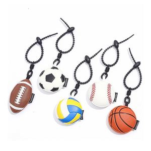 Rugby Keyball <b>Backpack</b> Pendant Bag Accessories Couple Car Keychain Promotional Gifts Customizable - Product Image 3