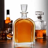 Bouteilles en verre en gros prêtes à l'emploi 500ml 700ml – Bouteilles en verre vides pour spiritueux, rhum artisanal, emballage de boissons haut de gamme