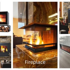 Meilleures ventes 4mm 5mm Certification CE 1200 ° Verre céramique transparent résistant à la chaleur, haute dureté, avec découpe CNC pour cheminée - Product Image 4