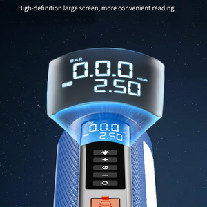 Xe khẩn cấp công cụ đa chức năng 12V ngân hàng điện cầm tay pin Booster nhảy khởi động với kỹ thuật số Máy nén khí - Product Image 6