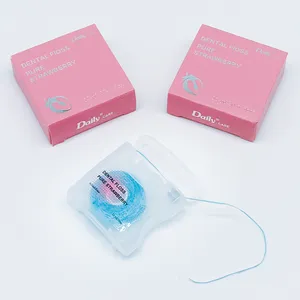 Coco floss, dimasukkan Dental floss dalam minyak kelapa untuk perasaan halus, cocofloss, tusuk gigi.