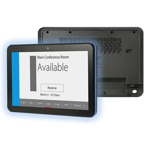 10 14 15 18,5 21,5 pulgadas barra de luz LED de montaje en pared Pantalla de reserva de conferencia inteligente WIFI POE RJ45 tableta táctil capacitiva Android - Product Image 2