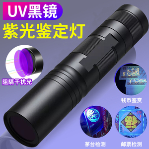 Lampe de poche UV transfrontalière pour la détection de champignons de mousse de chat Lampe de poche violette de détection d'agent fluorescent - Product Image 3
